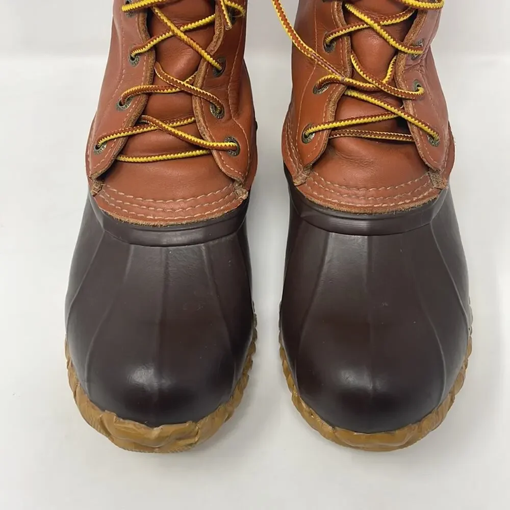 Cabela’s steel shank tall waterproof duck boot men’s 8